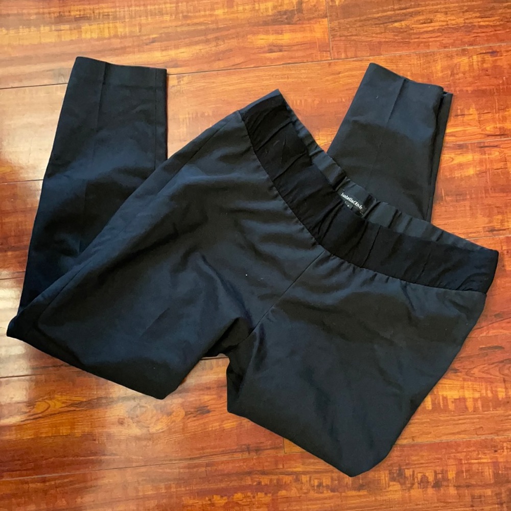 COPY - Isabella Oliver maternity black slim dress pants